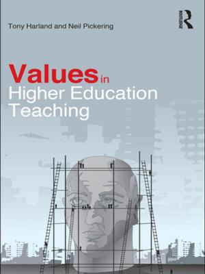 Cover of the book Values in Higher Education Teaching by Helen Fenwick, Richard Edwards