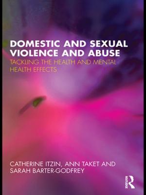 Cover of Domestic and Sexual Violence and Abuse