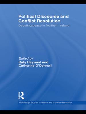 Cover of the book Political Discourse and Conflict Resolution by Derek Offord