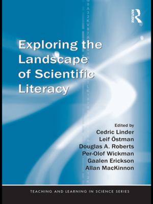 Cover of the book Exploring the Landscape of Scientific Literacy by Peter Groenewegen