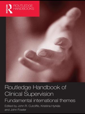 Cover of the book Routledge Handbook of Clinical Supervision by Joel Weinsheimer