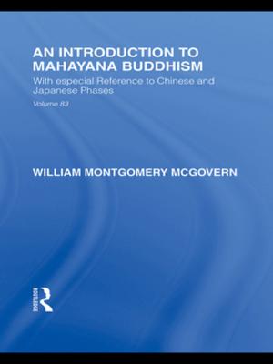 Cover of An Introduction to Mahāyāna Buddhism