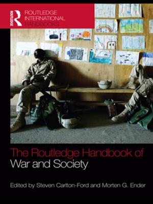 Cover of the book The Routledge Handbook of War and Society by V. Kerry Smith