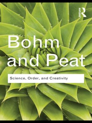 Book cover of Science, Order and Creativity
