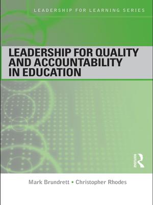 Cover of the book Leadership for Quality and Accountability in Education by 
