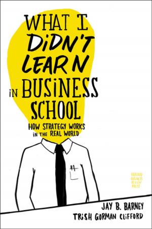 Cover of the book What I Didn't Learn in Business School by Harvard Business Review, Clayton M. Christensen, Theordore Levitt, Philip Kotler, Fred Reichheld