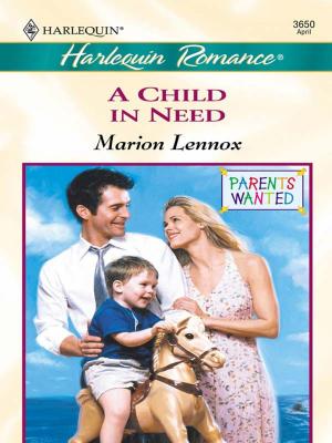 Cover of the book A Child In Need by Elizabeth August