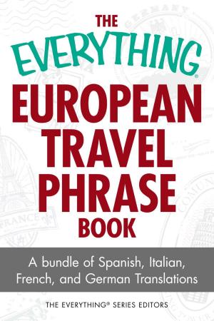 Book cover of The Everything European Travel Phrase Book