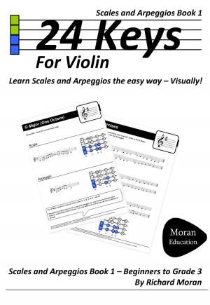 Cover of 24 Keys: Scales and Arpeggios for Violin, Book 1