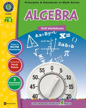 bigCover of the book Algebra - Drill Sheets Gr. PK-2 by 
