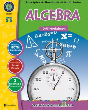 bigCover of the book Algebra - Drill Sheets Gr. 3-5 by 