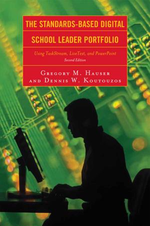 Cover of the book The Standards-Based Digital School Leader Portfolio by Mary Hamm, Dennis Adams