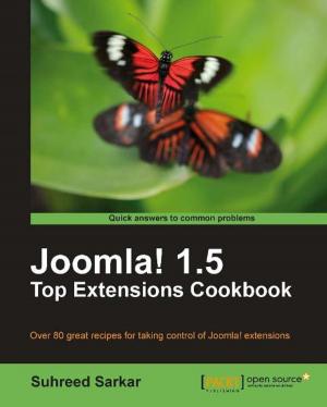 Cover of the book Joomla! 1.5 Top Extensions Cookbook by Karen Hooper