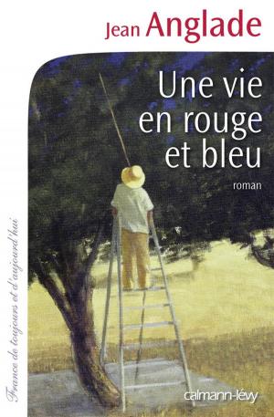 Cover of Une vie en rouge et bleu by Jean Anglade, Calmann-Lévy