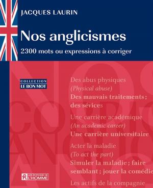 Cover of the book Nos anglicismes by Véronique Moraldi