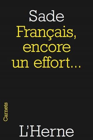 Cover of the book Français, encore un effort... by Michel Serres