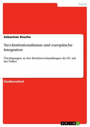 Cover of the book Neo-Institutionalismus und europäische Integration by Juliane Müller