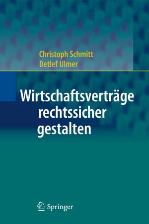 Cover of the book Wirtschaftsverträge rechtssicher gestalten by Christian Lüring