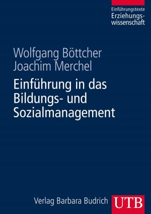 Cover of the book Einführung in das Bildungs- und Sozialmanagement by Rainer Liedtke