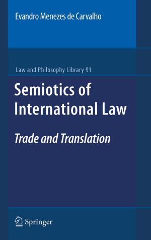 Cover of Semiotics of International Law