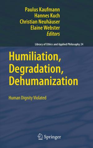 Cover of the book Humiliation, Degradation, Dehumanization by A. Moulds, K.H.M. Young, T.A.I. Bouchier-Hayes