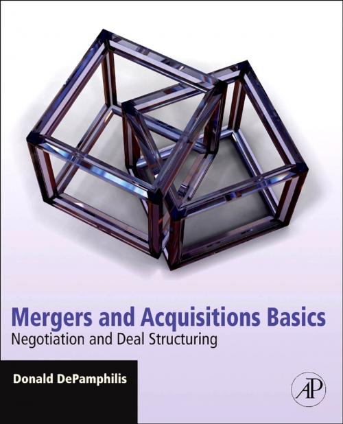 Cover of the book Mergers and Acquisitions Basics by Donald DePamphilis, Elsevier Science