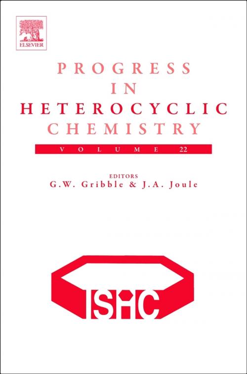 Cover of the book Progress in Heterocyclic Chemistry by , Elsevier Science