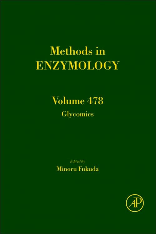 Cover of the book Glycomics by Minoru Fukuda, Elsevier Science
