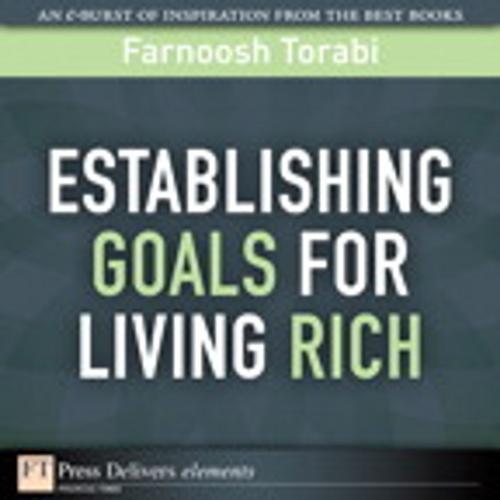 Cover of the book Establishing Goals for Living Rich by Farnoosh Torabi, Pearson Education