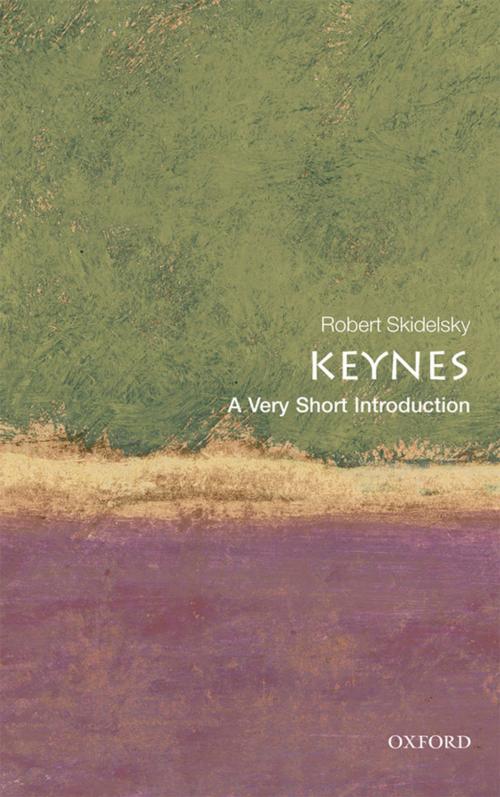 Cover of the book Keynes: A Very Short Introduction by Robert Skidelsky, OUP Oxford