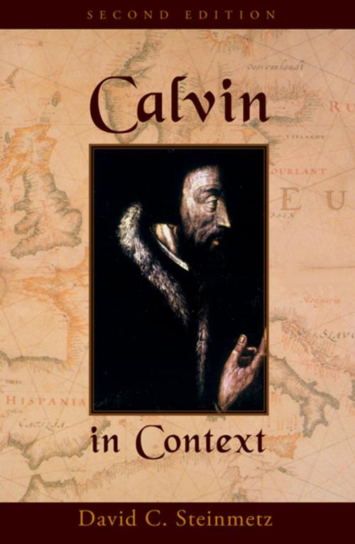Cover of the book Calvin in Context by David Steinmetz, Oxford University Press