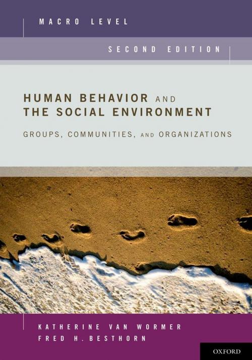 Cover of the book Human Behavior and the Social Environment, Macro Level by Katherine van Wormer, Fred H. Besthorn, Oxford University Press