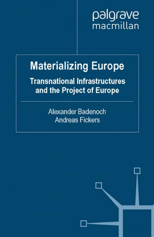 Cover of the book Materializing Europe by , Palgrave Macmillan UK