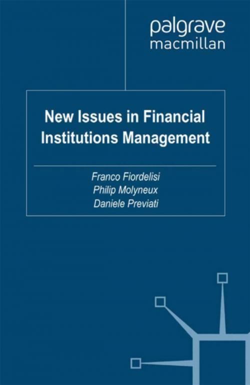 Cover of the book New Issues in Financial Institutions Management by , Palgrave Macmillan UK