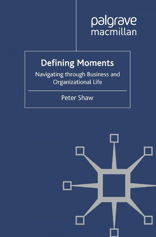 Cover of the book Defining Moments by P. Shaw, Palgrave Macmillan UK