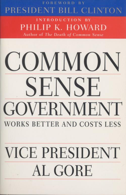 Cover of the book Common Sense Government by Al Gore, Random House Publishing Group