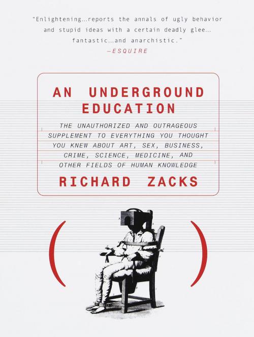 Cover of the book An Underground Education by Richard Zacks, Knopf Doubleday Publishing Group