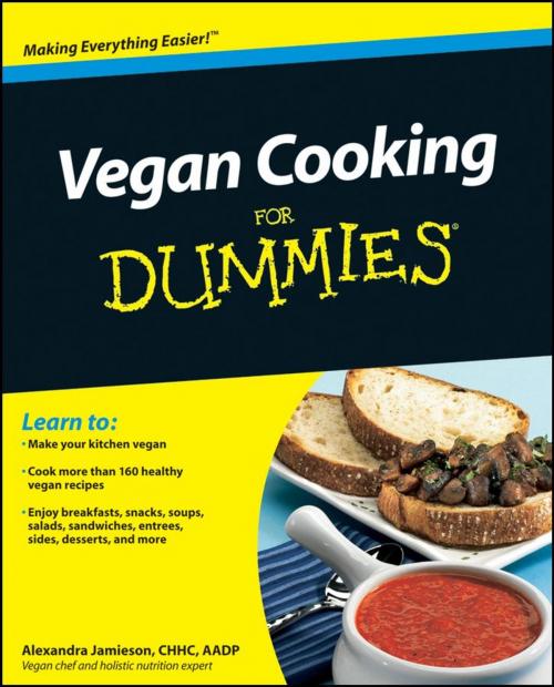 Cover of the book Vegan Cooking For Dummies by Alexandra Jamieson, Wiley
