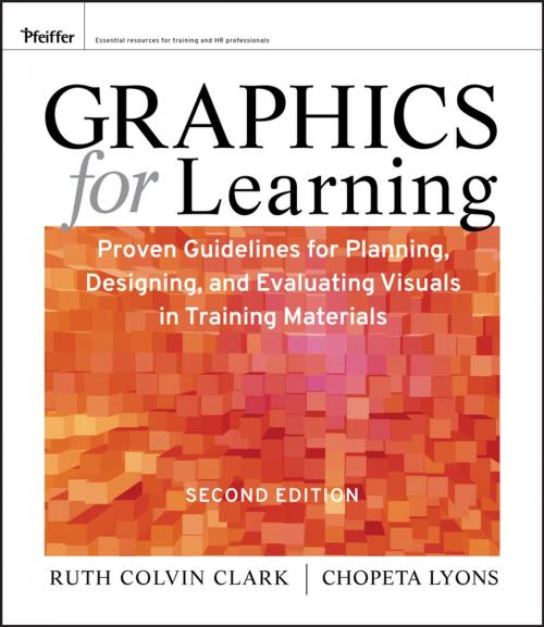 Cover of the book Graphics for Learning by Ruth C. Clark, Chopeta Lyons, Wiley