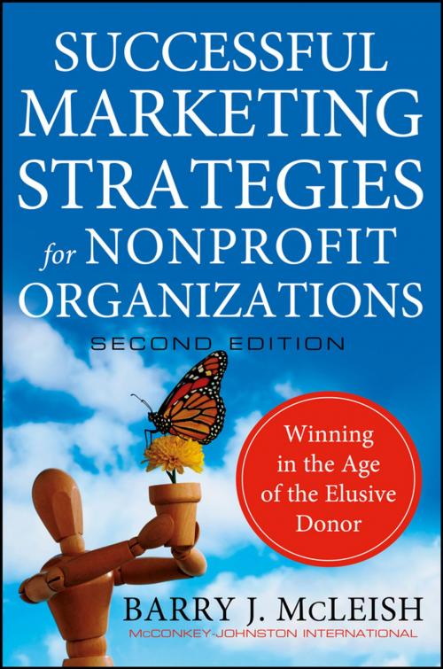 Cover of the book Successful Marketing Strategies for Nonprofit Organizations by Barry J. McLeish, Wiley