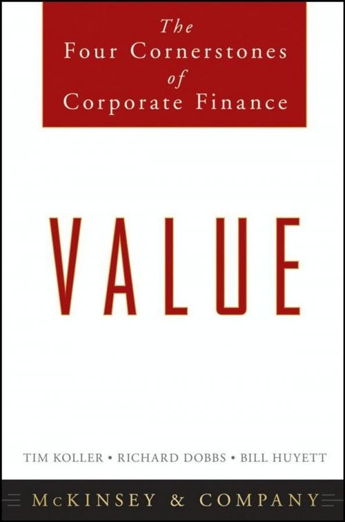 Cover of the book Value by Tim Koller, Richard Dobbs, Bill Huyett, McKinsey & Company Inc., Wiley