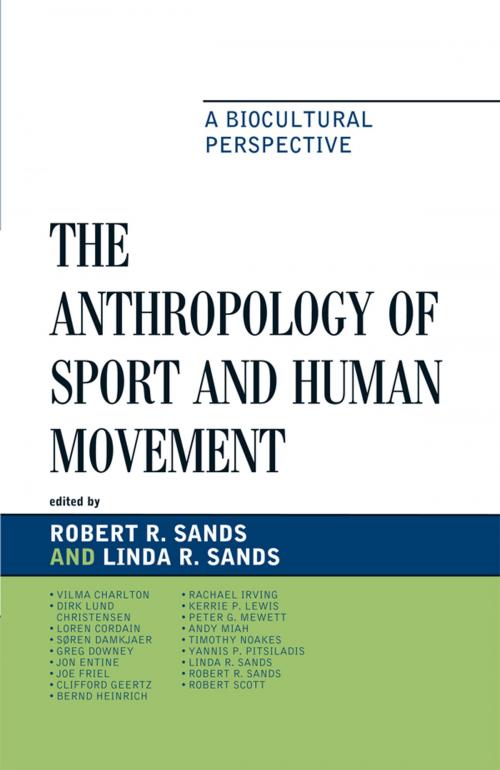Cover of the book The Anthropology of Sport and Human Movement by , Lexington Books