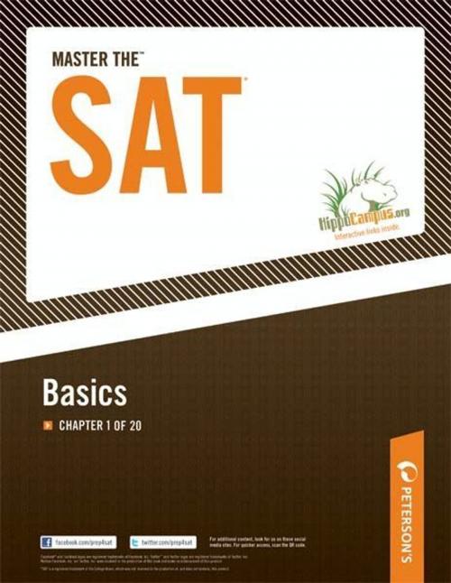 Cover of the book Master the SAT Basics: Chapter 1 of 20 by Peterson's, Peterson's