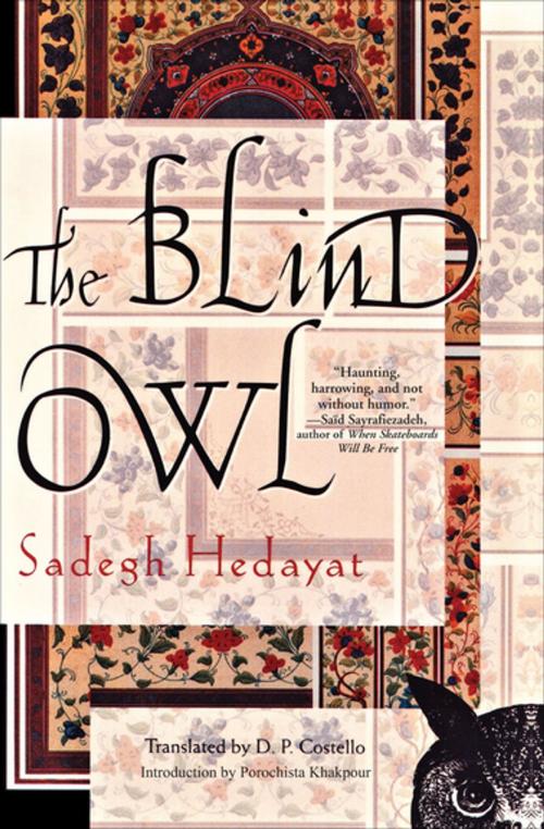 Cover of the book The Blind Owl by Sadegh Hedayat, Grove Atlantic