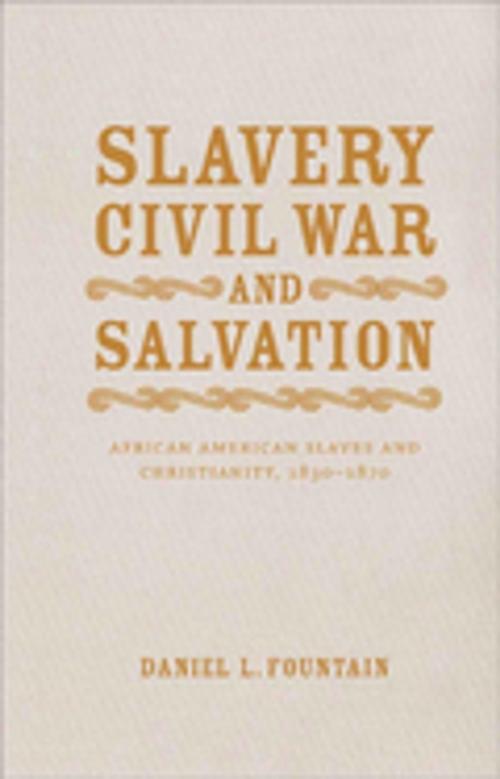 Cover of the book Slavery, Civil War, and Salvation by Daniel L. Fountain, LSU Press