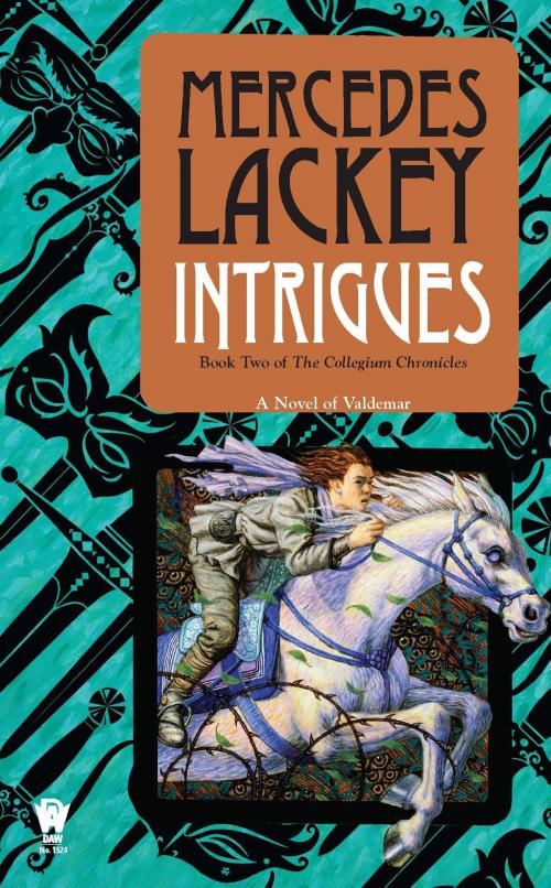 Cover of the book Intrigues by Mercedes Lackey, DAW