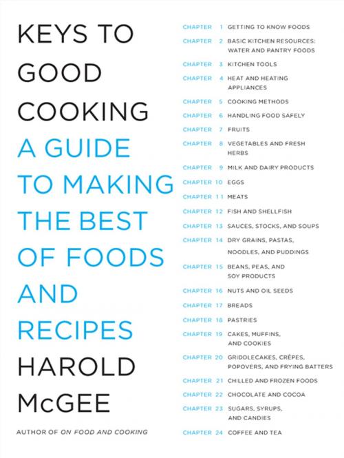 Cover of the book Keys to Good Cooking by Harold McGee, Penguin Publishing Group