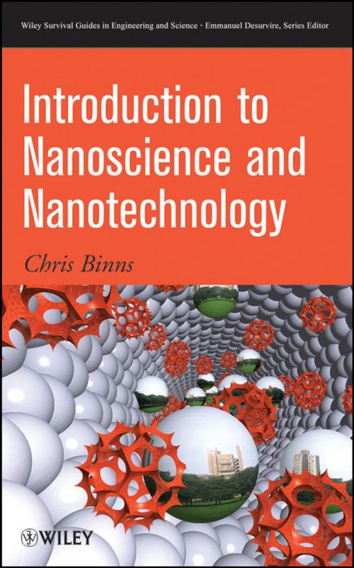 Cover of the book Introduction to Nanoscience and Nanotechnology by Chris Binns, Wiley