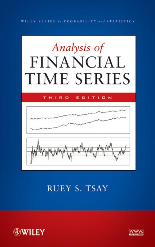 Cover of the book Analysis of Financial Time Series by Ruey S. Tsay, Wiley