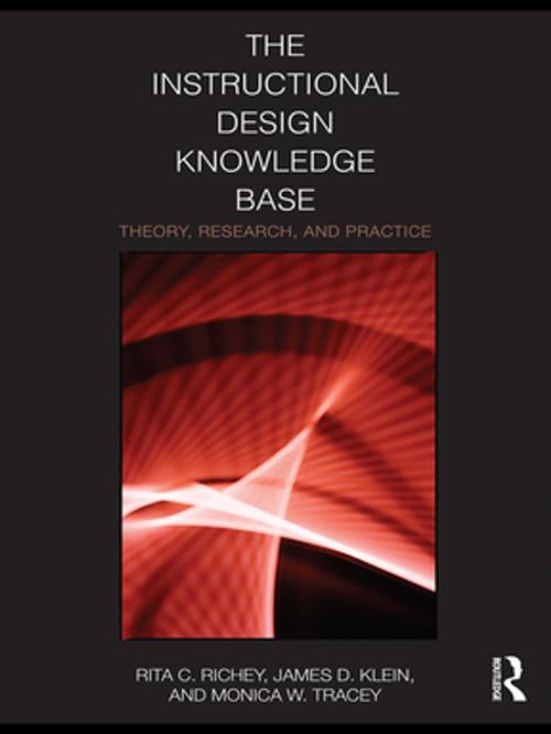 Cover of the book The Instructional Design Knowledge Base by Rita C. Richey, James D. Klein, Monica W. Tracey, Taylor and Francis